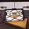 Imitation Louis Vuitton Malletage Epi Leather Petite Malle M50019 White VS00695