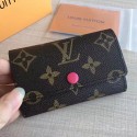Imitation Louis Vuitton Monogram Canvas 6 Key Holder Red M60701 VS08632