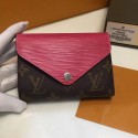 Imitation Louis Vuitton Monogram Canvas Wallet Rose M60494 VS05544