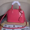 Imitation Louis Vuitton Monogram Vernis Alma BB Hot Pink M50415 VS04376