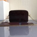 Imitation Louis Vuitton Monogram Vernis Camera Burgundy M64058 VS07551