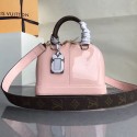 Imitation Louis Vuitton Patent Leather Alma BB Pink M54785 VS07845