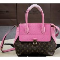 Imitation Louis Vuitton Precious Leather Majestueux Bag M42963 Pink VS01471