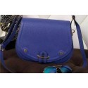 Imitation Luxury Hermes Passe-Guide Bag Calfskin Leather H22039 Royal VS00512