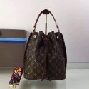 Imitation Luxury Louis Vuitton Monogram Canvas Bucket Bag Noir M43559 VS04908