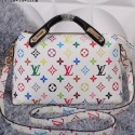 Imitation Luxury Louis Vuitton Monogram Multicolore Tote Bags M94114 White VS05249