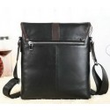 Imitation Prada Calfskin Leather Messenger Bag P88091 Black VS05053