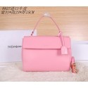 Imitation Top Saint Laurent Medium Moujik Top Handle Bag Y8827 Pink VS00360