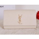 Imitation Yves Saint Laurent Classic Monogramme Clutch Y7131 OffWhite VS03985