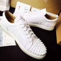 Knockoff 1:1 Christian Louboutin Gondolaclou Flat White CL1230 VS08812