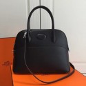 Knockoff AAA Hermes Bolide 31 Bag in Black Swift Leather HB3101 VS04035