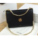 Knockoff Celine Pocket Flap Bag Original Leather C96556 Black VS05177