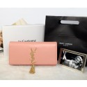 Knockoff Cheap Yves Saint Laurent Classic Monogramme Tassel Clutch Y311212 Pink VS03982