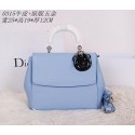 Knockoff Dior Cruise 2015 Show Top Handle Bag CD0315 SkyBlue VS09403