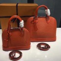 Knockoff Fashion Louis Vuitton Epi Leather Alma BB M40851 Orange VS04478