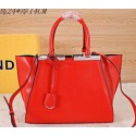 Knockoff Fendi 3Jours Tote Bag Calfskin Leather F2358 Red VS02082