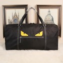 Knockoff Fendi Bag Bugs Travelling Bag Nylon Fabric FD992123 Black VS01191