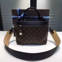 Knockoff Louis Vuitton Monogram and Original Calfskin City Cruiser PM M52008 VS07984