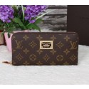 Knockoff Louis Vuitton Monogram Canvas Zippy Long Wallets M66570 VS05510
