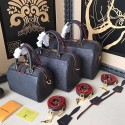 Knockoff Louis Vuitton Monogram Empreinte Speedy Bandouliere Marine Rouge M43501 VS09330