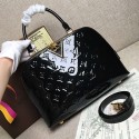 Knockoff Louis Vuitton Monogram Vernis Melrose Noir M42694 VS00282