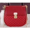 Knockoff Louis Vuitton Original Leather Shoulder Bag M94118 Burgundy VS04221