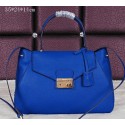 Knockoff Prada Grainy Leather Tote Bags BN8248 Royal VS09041