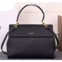 Knockoff Saint Laurent Medium Moujik Top Handle Bags 311236 Black VS04331