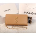 Knockoff Top Yves Saint Laurent Classic Monogramme Clutch 311213B Apricot VS07755