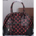 Louis Vuitton ALMA MONOGRAM INFRAROUGE Bag M69278 Black&Red VS07206