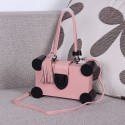 Louis Vuitton Calfskin Petite Malle Mini Bag M42153 Pink VS01757