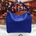 Louis Vuitton Calfskin Tournon Hobo Bag M50541 Blue VS03213