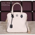 Louis Vuitton Cruise 2015 Smooth Leather Tote Bag M41172 White VS06377