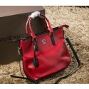 Louis Vuitton Cruise 2015 Smooth Leather Tote Bag M96288 Red VS02799