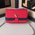 Louis Vuitton Cuir Plume and Cuir Ecume Very Chain Bag Cherry M42899 VS04895