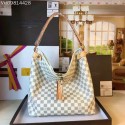 Louis Vuitton Damier Azur Canvas Duomo Hobo Bag M41861 VS05869