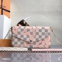 Louis Vuitton Damier Azur Canvas Felicie Chain Wallet M63106 VS08247