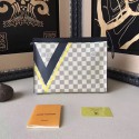 Louis Vuitton Damier Azur Canvas Pochette Voyage N64023 VS09823