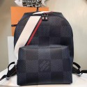 Louis Vuitton Damier Cobalt Canvas Apollo Backpack N44006 VS09196