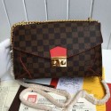 Louis Vuitton Damier Ebene Canvas Caissa Clutch Cherry N41597 VS06144
