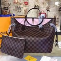 Louis Vuitton Damier Ebene Canvas Neverfull MM Pink N41603 VS06302