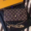 Louis Vuitton Damier Ebene Canvas Pochette Felicie N63032 VS07823