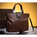 Louis Vuitton Damier Ebene Canvas Tote Bag N43111 Black VS00832