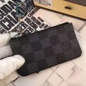 Louis Vuitton Damier Graphite Canvas Key Pouch M62650 VS00508