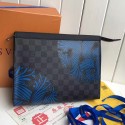 Louis Vuitton Damier Graphite Canvas Pochette Voyage MM N62260 VS03987
