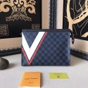 Louis Vuitton Damier Graphite Canvas Pochette Voyage N64023 VS07442