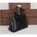 Louis Vuitton Epi Leather Alma M40453 Black VS05402