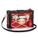 Louis Vuitton Epi Leather Petite Malle Malletage M50019 Red VS08675