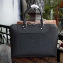 Louis Vuitton Epi Leather PORTE-DOCUMENTS JOUR M50165 Black VS05389