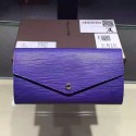 Louis Vuitton Epi Leather Sarah Wallet Blue M60760 VS01286